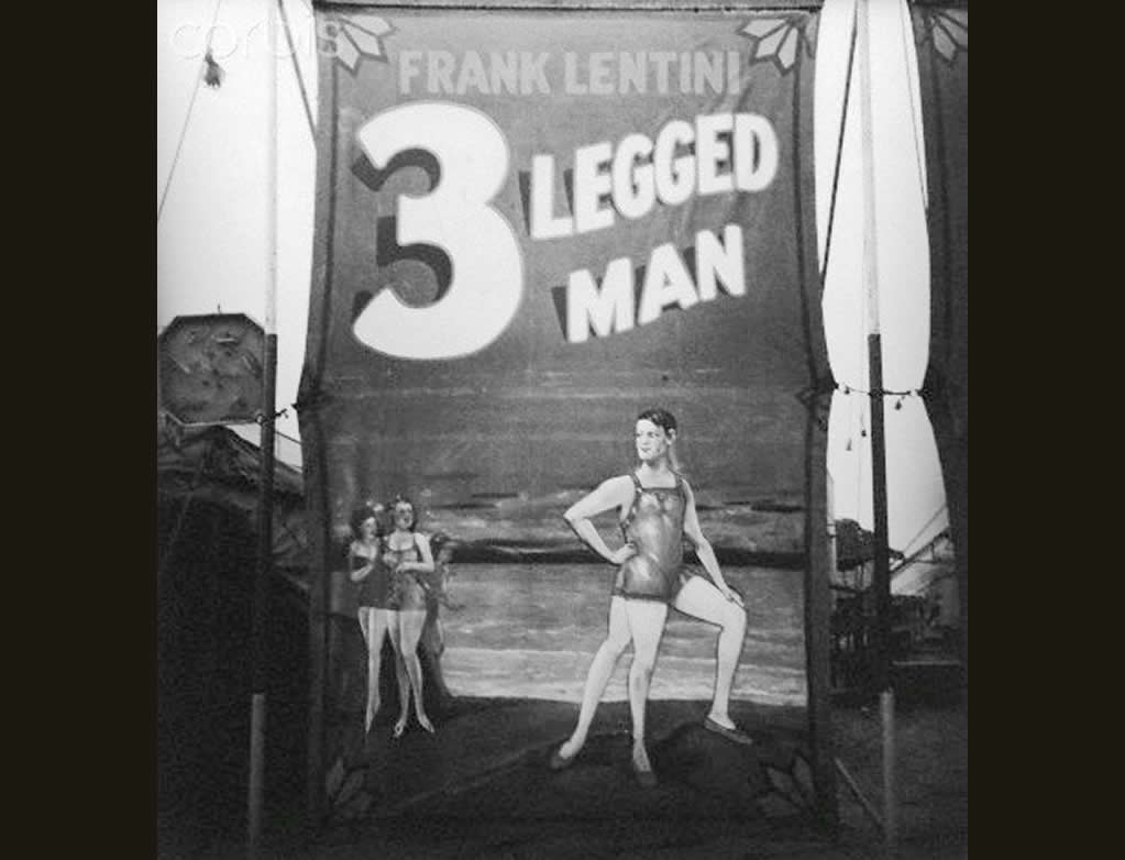 1926 banner del circo